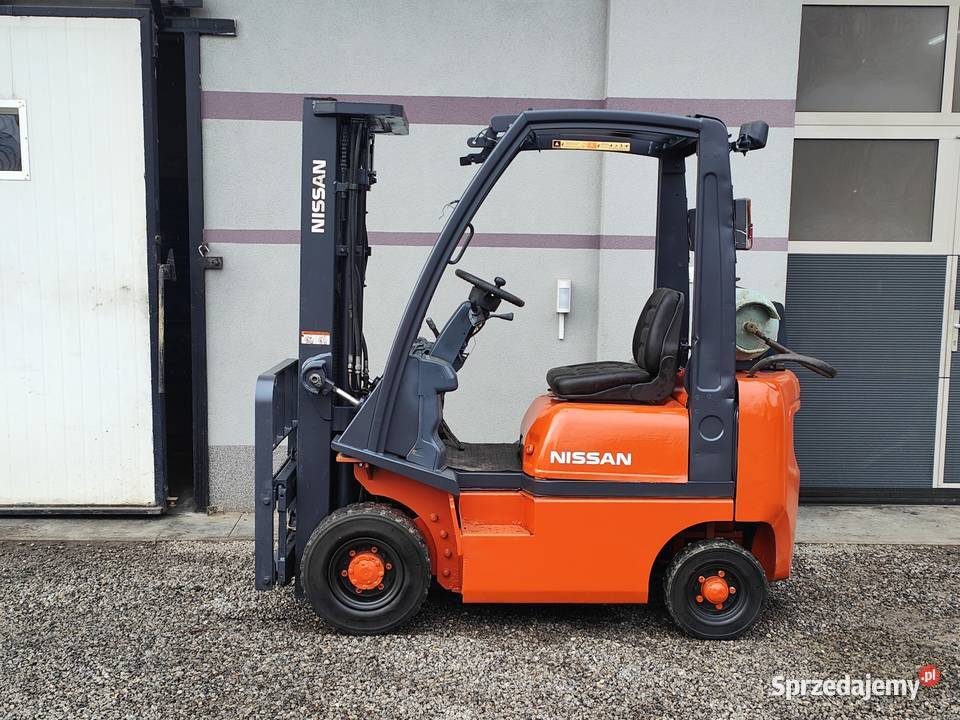Wózek Nissan FG15 LPG 15T Triplex 47m Wolny Skok Sandomierz