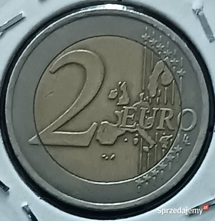 2 Euro Francja 2001 r Skrętka błąd mennicy Konin
