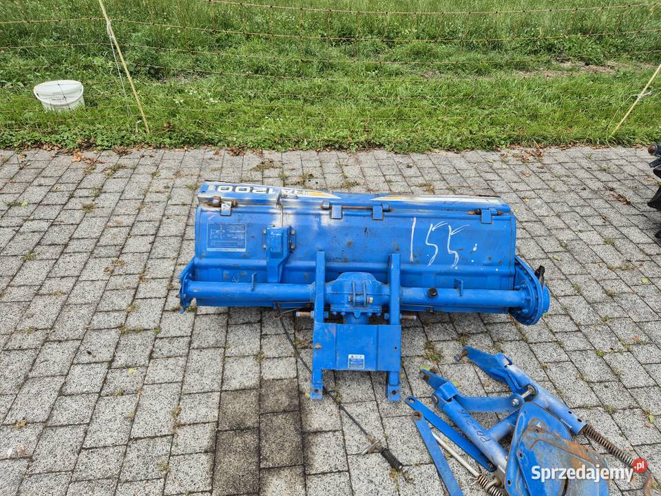 Traktorek ISEKI TU 155 4X4 z glebogryzarka Kraków