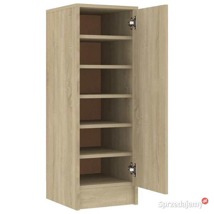 Szafka na buty dąb sonoma 32x35x92 materiał Meble