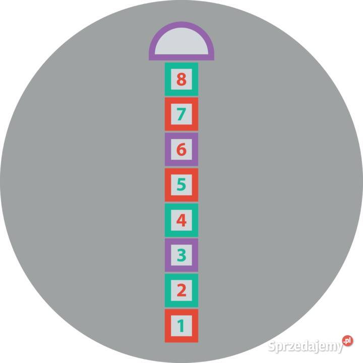 Klasy Kolorowe gry korytarzowe naklejki Olsztyn