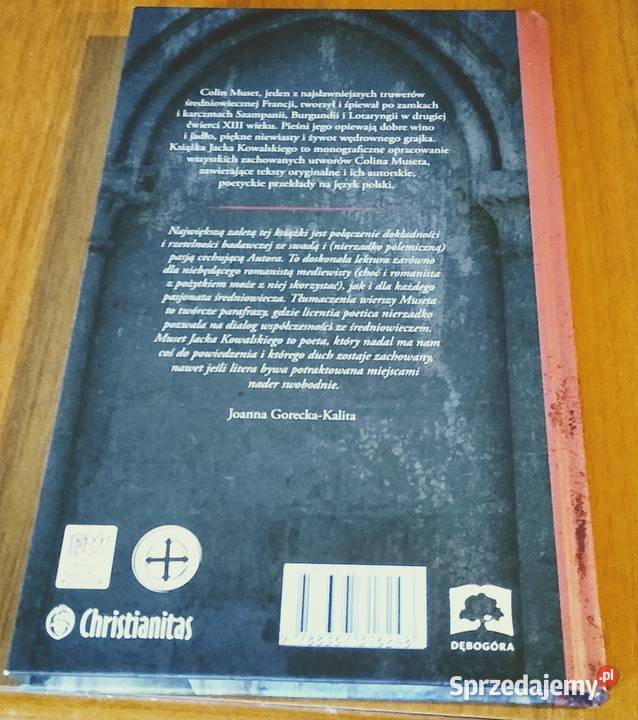 Powiem o miłości mej Colin Muset poeta i pieśni religioznawstwo, nauki teologiczne Gdańsk