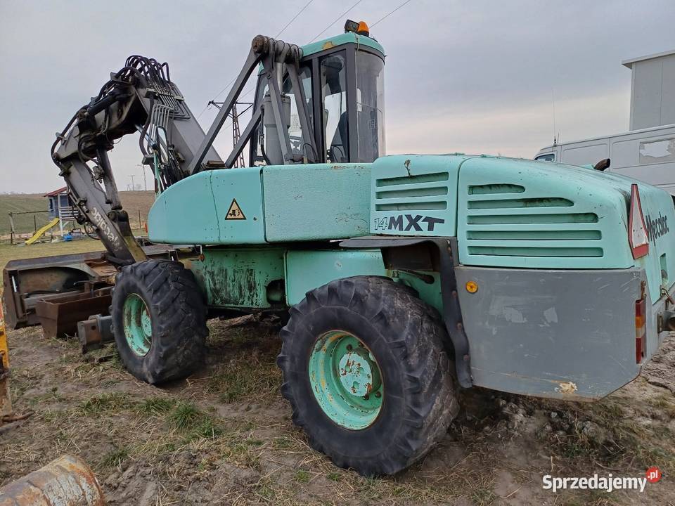 Mecalac 14 mxt 2000r Zamienie na jcb 3cx