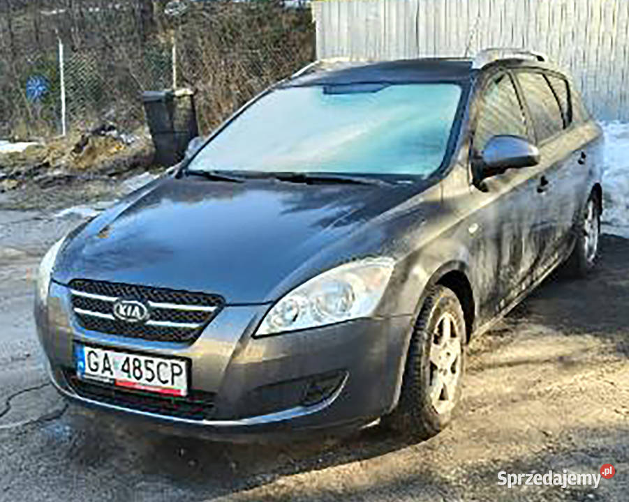 KIA CEED KOMBI 14 2008 LPG do naprawy benzyna+LPG Gdańsk