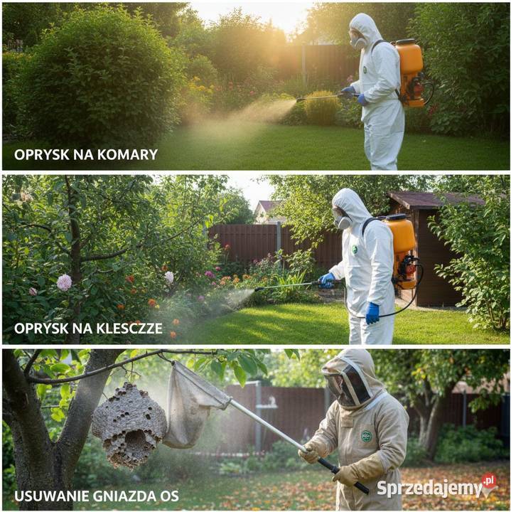 Zwalczanie komarów prowadzenie oprysków na Wrocław