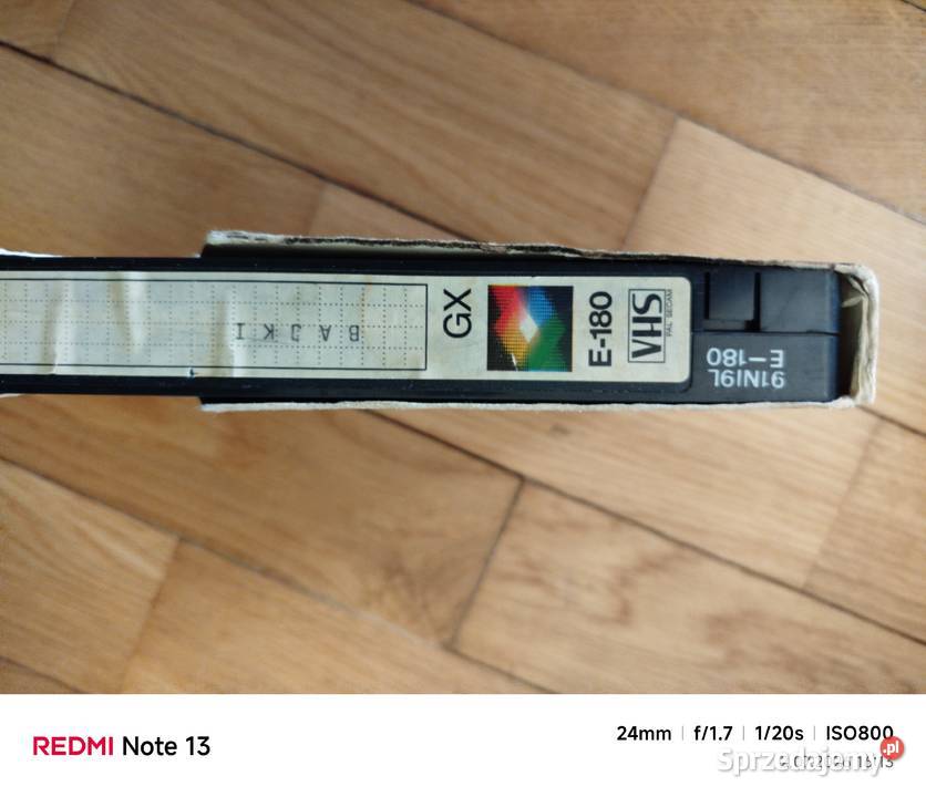 Kasety vhs dolnośląskie Legnica