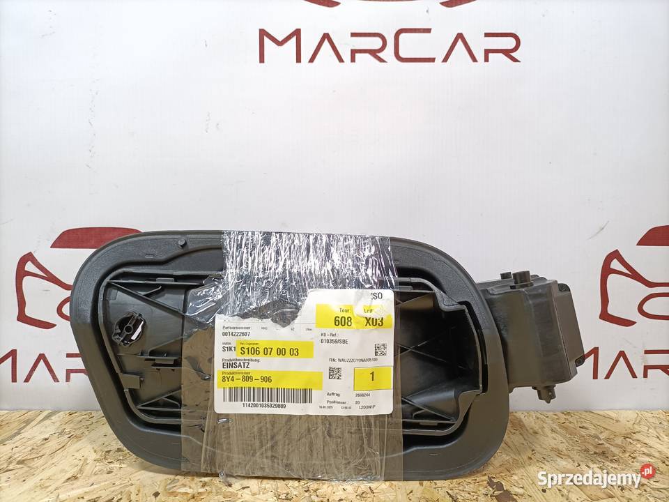 AUDI A3 S3 WKŁAD KLAPKA WLEW PALIWA 8Y4809906 osobowe