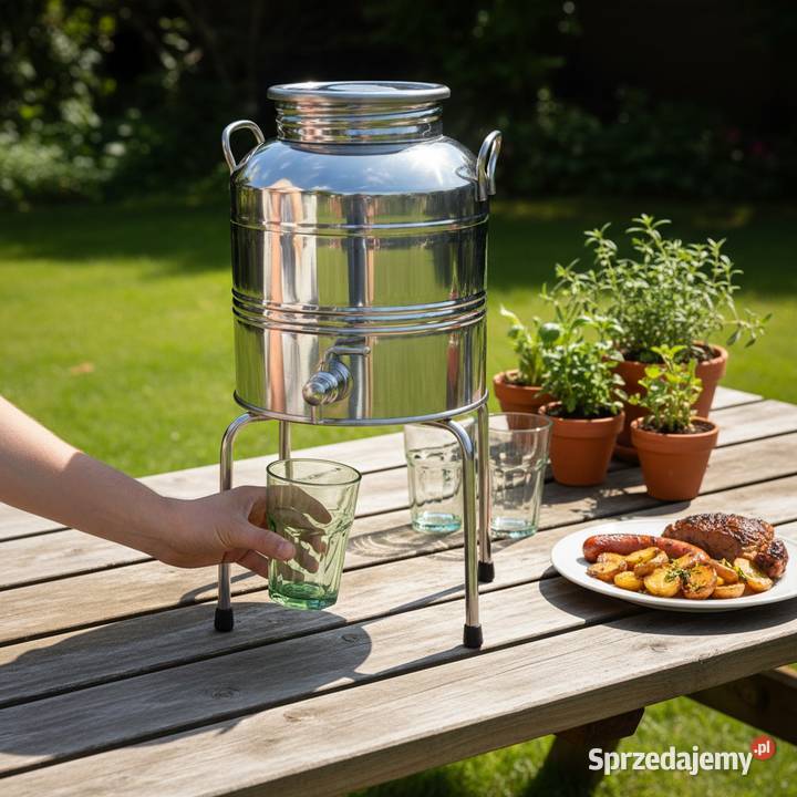 BECZUŁKA bańka beczka stal nierdzewna z kranem Siemianowice Śląskie