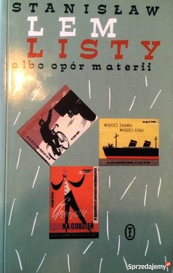 LISTY ALBO OPÓR MATERII LEM STANISŁAW Proza i poezja Wrocław