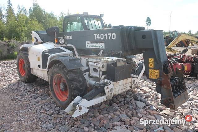 Ładowarka teleskopowa BOBCAT T40170 T40140 2008 Maszyny budowlane Łosice sprzedam