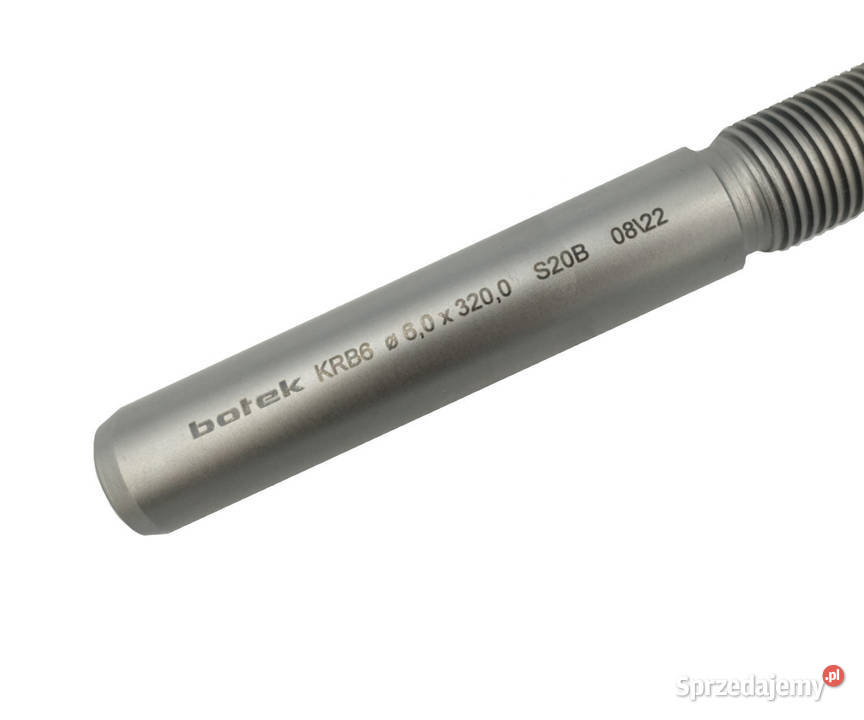 Wiertło lufowe BOTEK 60 x 320 mm Zabór