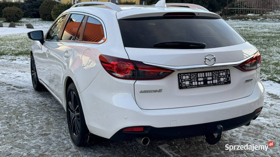 Mazda 6 20 SKYACTIV 165 z Niemiec Biała perła nawigacja 6 Strzegom