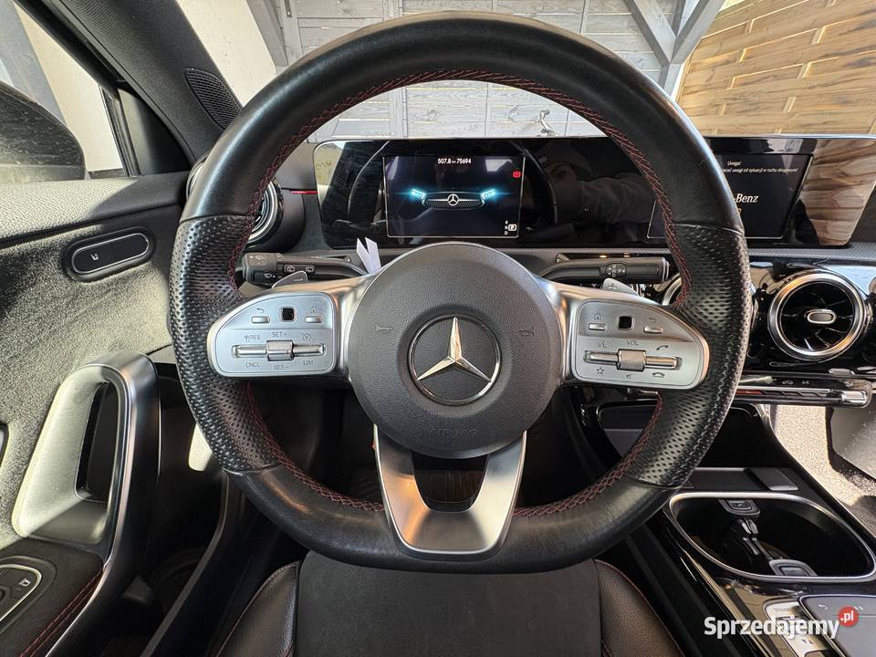 Mercedes A200 AMG Line niski przebieg 79500 benzyna Klasa A Koszalin