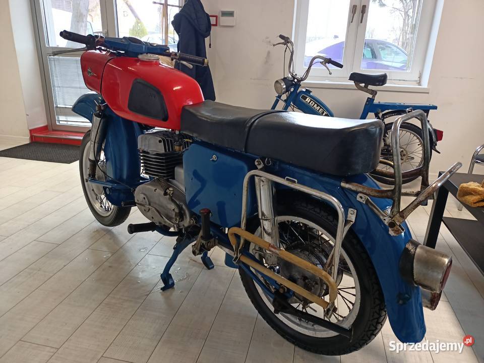 MZ ES 2502 Trophy 1972r Dokumenty PRL Warszawa