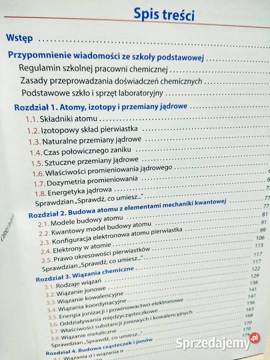 Chemia Pazdro rozszerzenie szkolne używane Warszawa