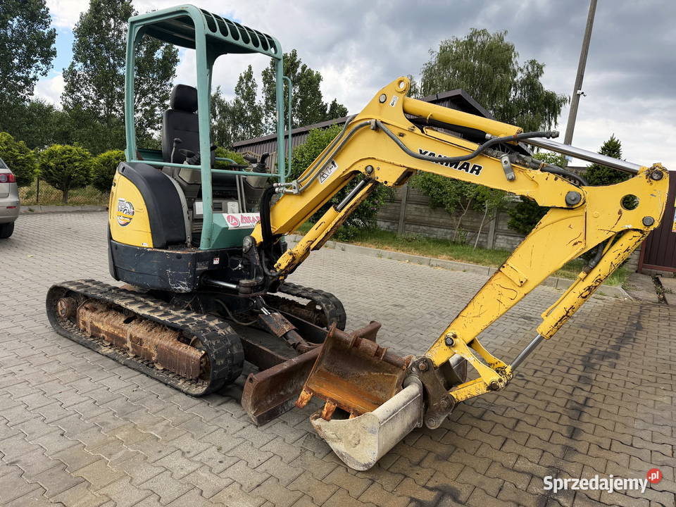 minikoparka YANMAR VIO254 waga 2700 przebieg Działoszyn
