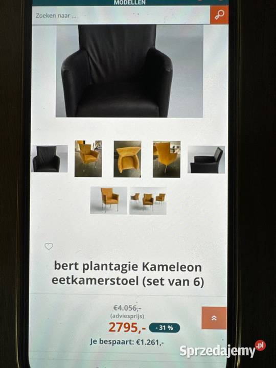 Fotel skórzany 4 Bert Plantagie sygnowany Długopole Dolne