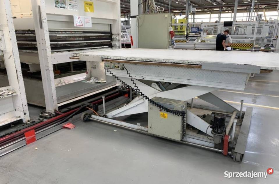 prasa hydrauliczna 3000mmx2100mm do fornirowania Laryszów sprzedam