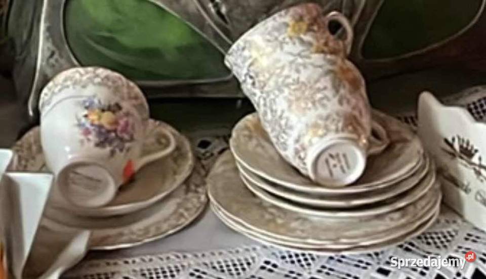 Filiżanka z talerzykiem deserowym by Jane Ridge