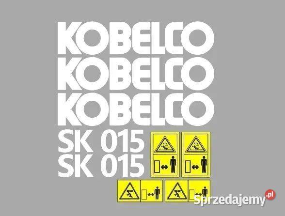 Naklejki oklejenie KOBELCO SK015 Zamiennik Janików
