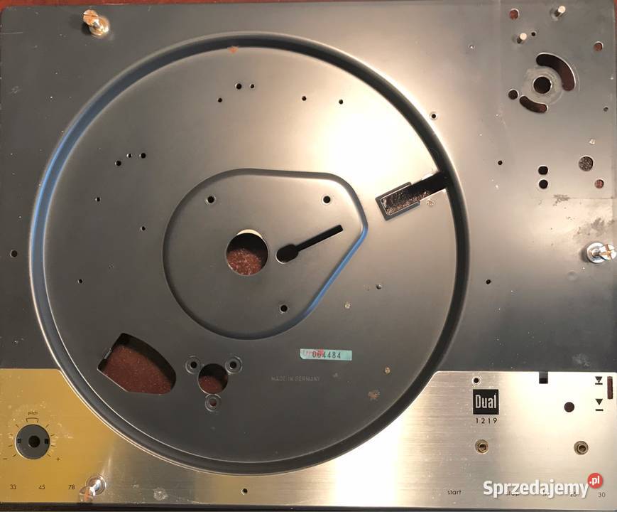 DUAL 1219 metalowa podstawa Części i akcesoria sprzedam
