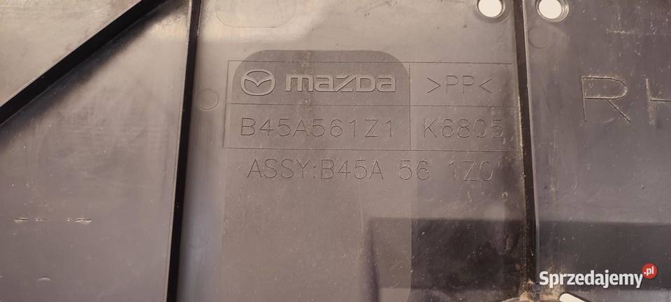 MAZDA 3 OSŁONA PODWOZIA B45A561Z1