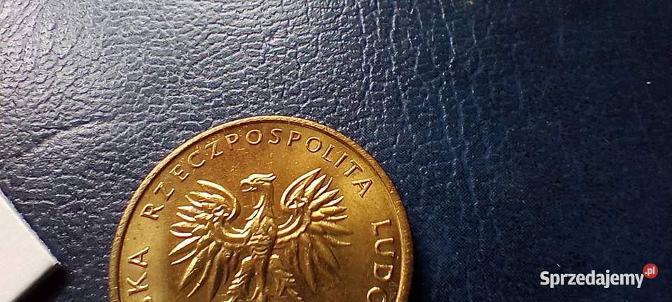 Stare monety 5 złotych 1988 PRL Polska cudo Lesko