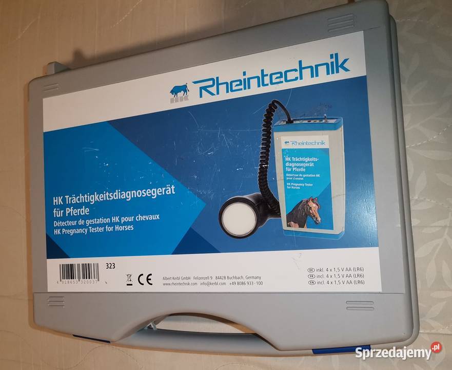 Rheintechnik Kerbl 323 tester ciąż koni lubelskie Zamość