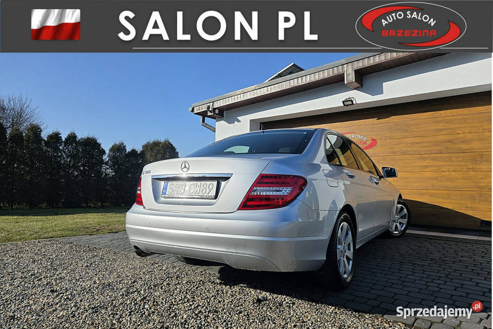 Mercedes C 180 bezwypadkowy W204 20072014 klimatyzacja Rydułtowy