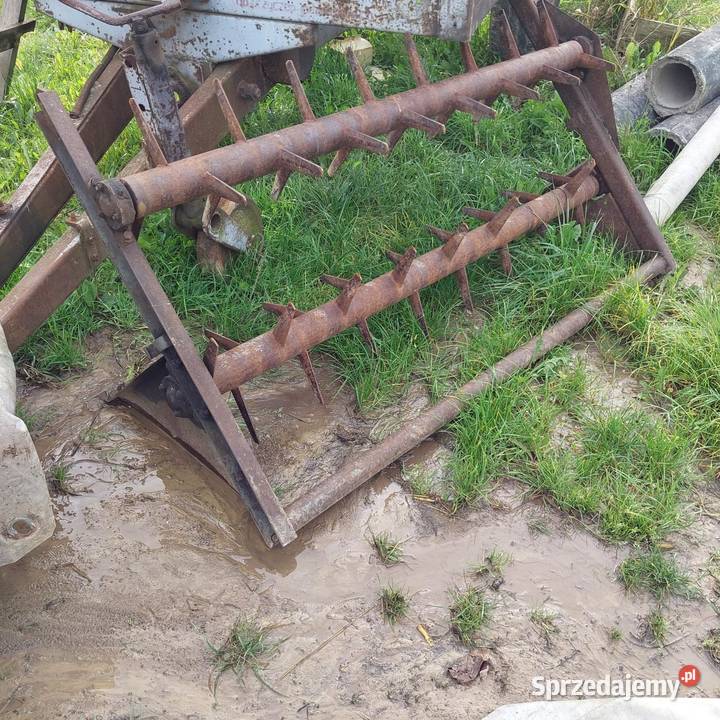 Rozrzutnik obornika przyczepa Krajno Drugie