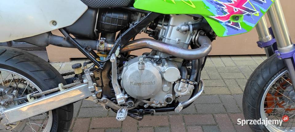 Kawasaki KLX 650 R hamulec nożny dźwignia Warszawa sprzedam
