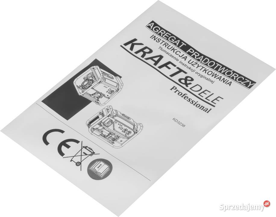 Agregat inwertorowy 4kW 110120230V KD3238