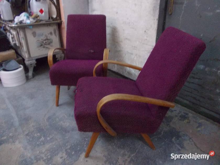 Stare fotel model 53 J Smidek Czechosłowacja TON Bielsko-Biała sprzedam