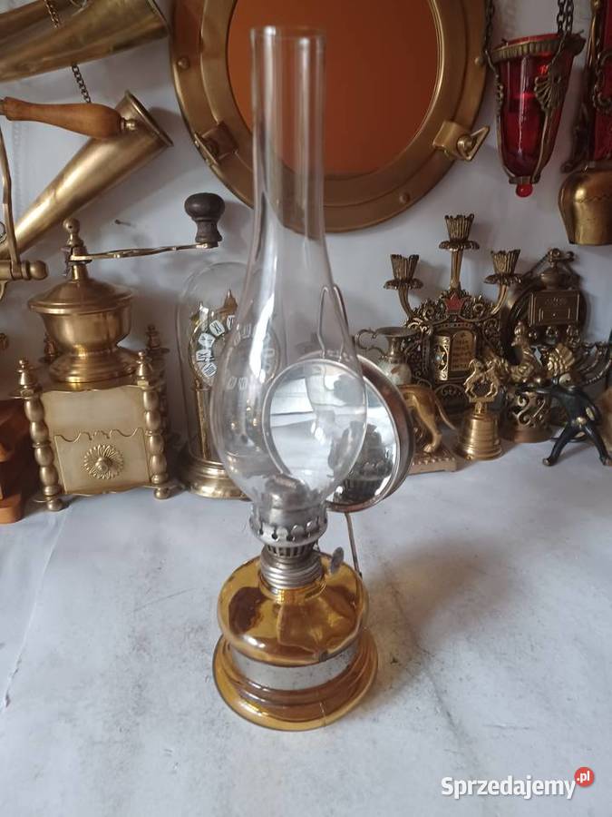Piękna lampa naftowa PRL Kolekcja Poznań sprzedam