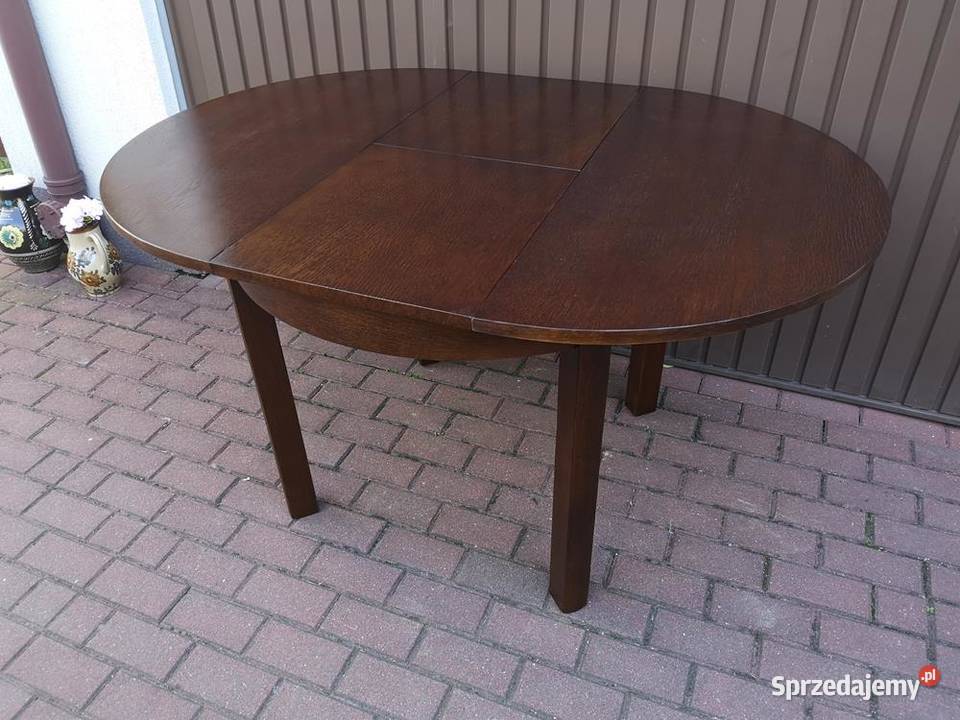 Stół ArtDeco Okrągły 100 Zgrabny Antyk Stary Meble