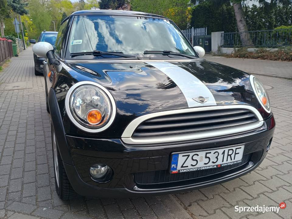 Kultowy Mini Cooper 14 Rok produkcji 2009 Szczecin