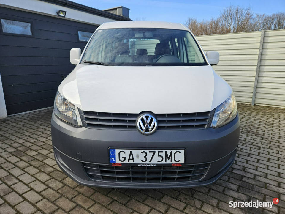 Volkswagen Caddy 20 MPi 109 benzyna NOWY GAZ LPG Gdynia