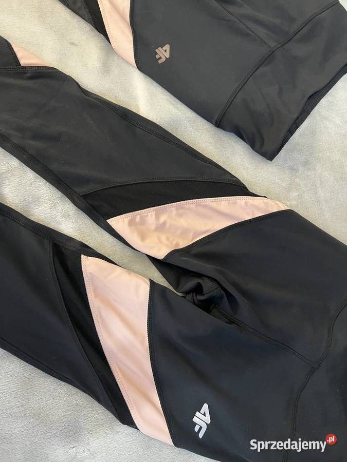 Legginsy sportowe treningowe 4F 78 granatowe Jasło