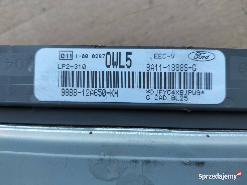 MONDEO MK1 MK2 20 98BB12A650KH MODUŁ KOMPUTER Kamień-Kolonia
