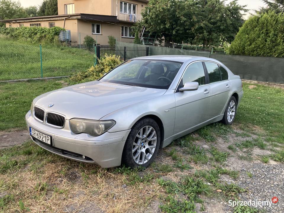 BMW E65 735 BENZYNALPG doinwestowana euro 4 Gdów sprzedam