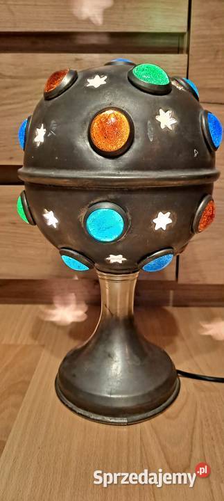 Lampa SPUTNIK 70 vintage kolorowa PRL Kraków