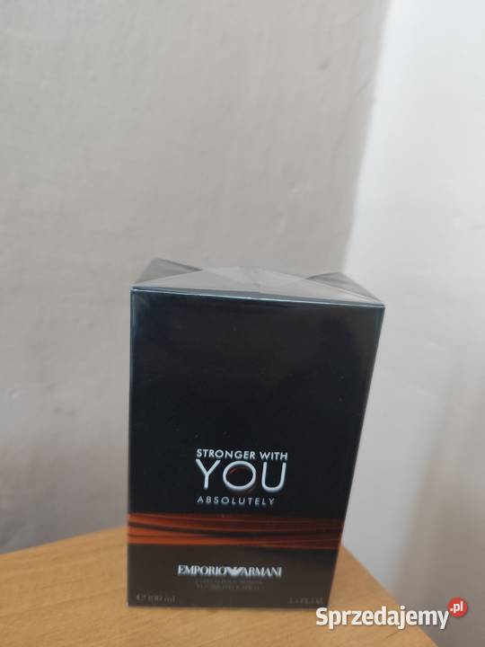 EMPORIO ARMANI STRONGER WITH YOU ABSOLUTELY NOWY Ostrów Mazowiecka