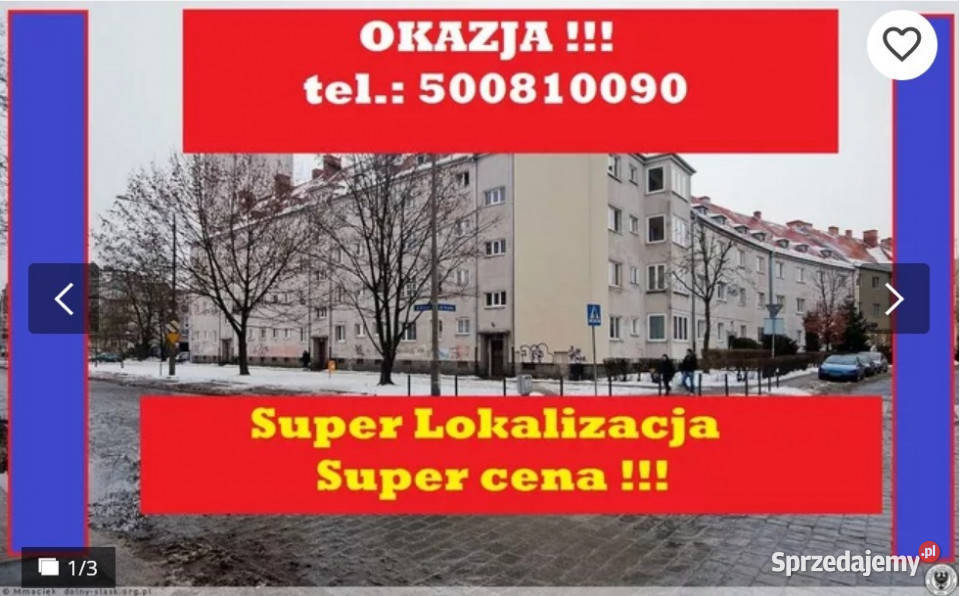 głupi nie kupi Mieszkanie 65 m2 Wrocław Krucza sprzedam