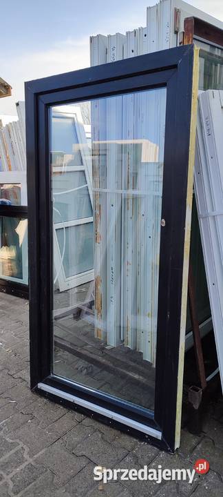 OKNA KacprzaK OKNO PCV 85X160 Brąz Używane 85cm