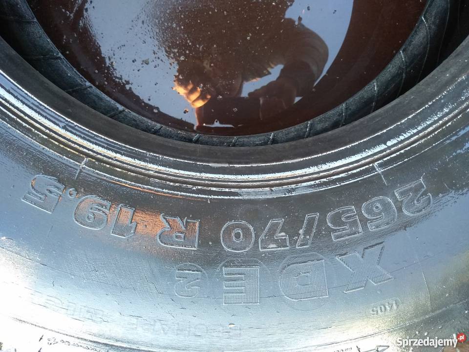 OPONA 26570 R195 MICHELIN XDE 2 BIEŻNIK 6MM TYŁ Rzędowice