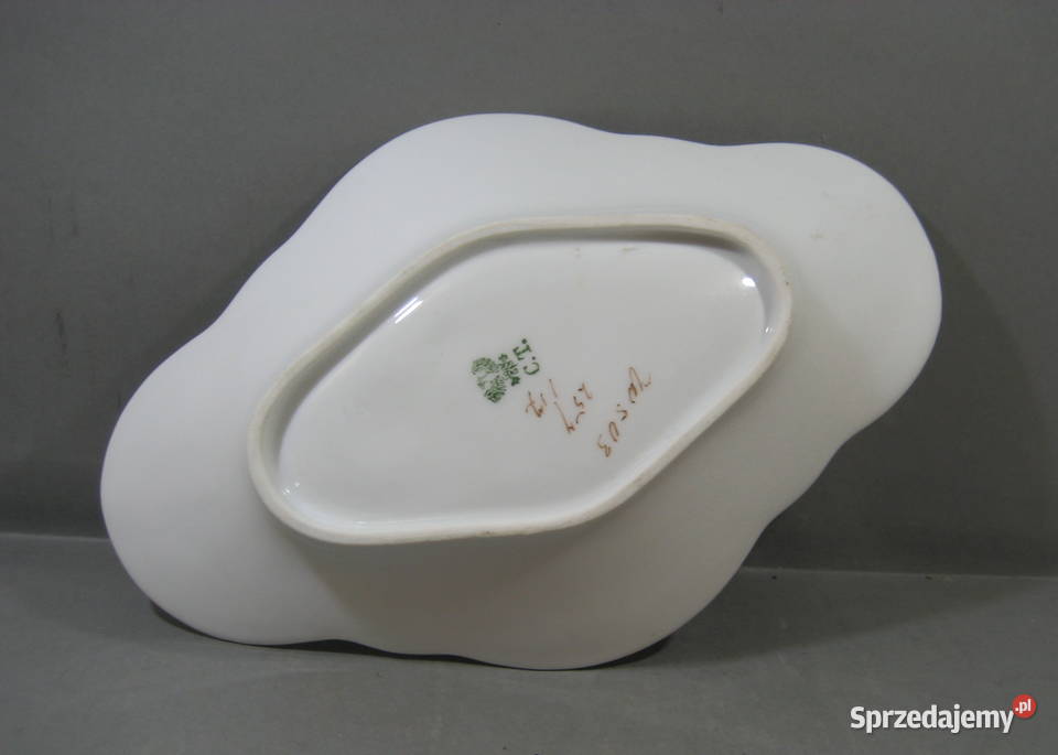 Stara Patera CT Stary Zdroj 1900 r Porcelana i szkło