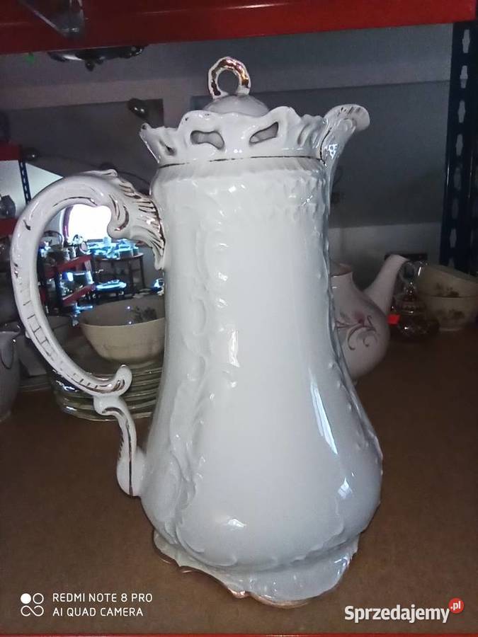 Dzbanek C T Z ażurem wlewie Syg z lat 1909 35 Porcelana i szkło Gdańsk