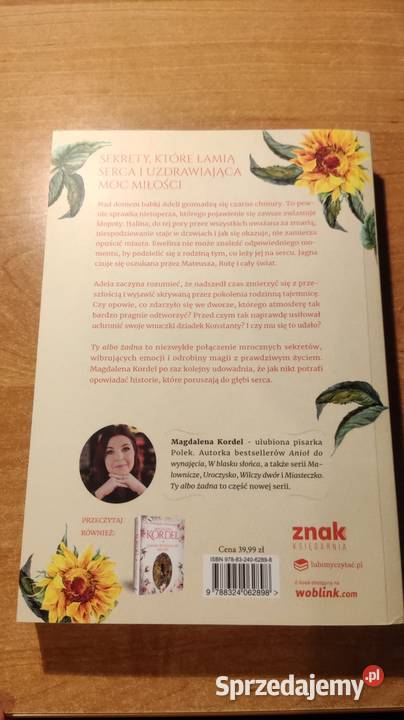 Książka Magdalena Kordel Ty Albo Żadna miękka Szałsza