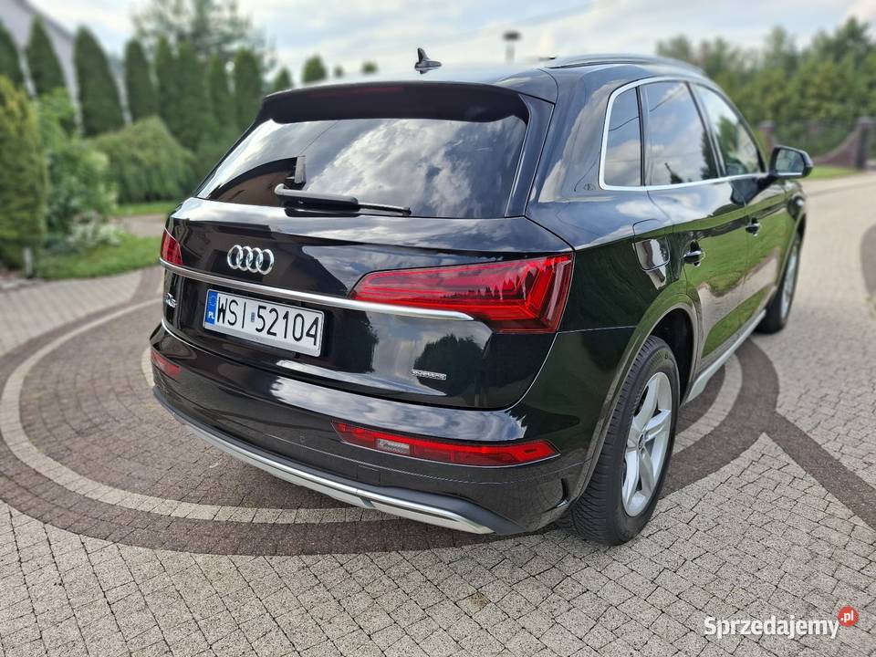 Piekna Audi q5 2 0 bwnzyna 265 2021 r automatyczna