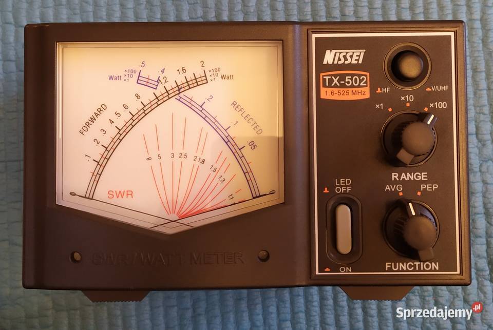 Reflektometr krzyżowy Nissei TX502 16525 MHz Zielona Góra
